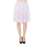 unicorns pattern Velvet High Waist Skirt