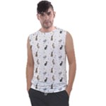 Cute Rabbit Men s Regular Tank Top