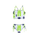 Abstract pattern geometric backgrounds   Girls  Tankini Swimsuit