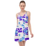 Abstract pattern geometric backgrounds   Summer Time Chiffon Dress