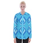 Abstract pattern geometric backgrounds   Womens Long Sleeve Shirt
