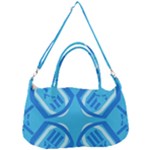 Abstract pattern geometric backgrounds   Removal Strap Handbag