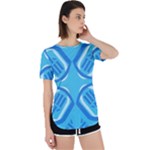 Abstract pattern geometric backgrounds   Perpetual Short Sleeve T-Shirt