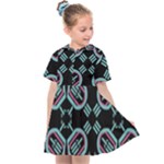Abstract pattern geometric backgrounds   Kids  Sailor Dress