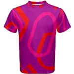 Abstract pattern geometric backgrounds   Men s Cotton Tee