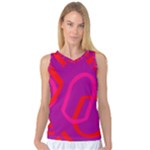 Abstract pattern geometric backgrounds   Women s Basketball Tank Top