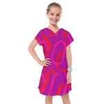 Abstract pattern geometric backgrounds   Kids  Drop Waist Dress