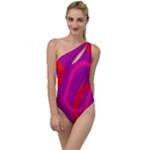 Abstract pattern geometric backgrounds   To One Side Swimsuit