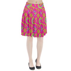 Abstract pattern geometric backgrounds   Pleated Skirt from ArtsNow.com