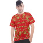 Abstract pattern geometric backgrounds   Men s Sport Top