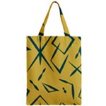 Abstract pattern geometric backgrounds   Zipper Classic Tote Bag
