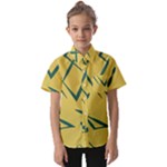 Abstract pattern geometric backgrounds   Kids  Short Sleeve Shirt