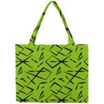 Abstract pattern geometric backgrounds   Mini Tote Bag