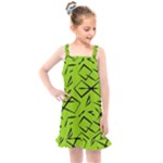 Abstract pattern geometric backgrounds   Kids  Overall Dress