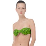 Abstract pattern geometric backgrounds   Classic Bandeau Bikini Top 