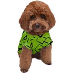 Abstract pattern geometric backgrounds   Dog T-Shirt