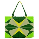 Abstract pattern geometric backgrounds   Zipper Medium Tote Bag