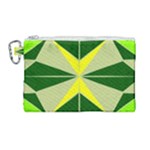 Abstract pattern geometric backgrounds   Canvas Cosmetic Bag (Large)