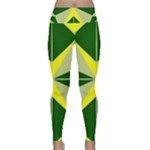 Abstract pattern geometric backgrounds   Lightweight Velour Classic Yoga Leggings