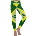 Abstract pattern geometric backgrounds   Kids  Lightweight Velour Classic Yoga Leggings