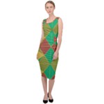 Abstract pattern geometric backgrounds   Sleeveless Pencil Dress
