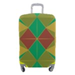 Abstract pattern geometric backgrounds   Luggage Cover (Small)