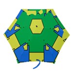 Abstract pattern geometric backgrounds   Mini Folding Umbrellas