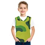 Abstract pattern geometric backgrounds   Kids  Basketball Tank Top