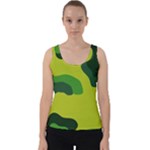 Abstract pattern geometric backgrounds   Velvet Tank Top