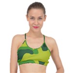 Abstract pattern geometric backgrounds   Basic Training Sports Bra