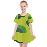 Abstract pattern geometric backgrounds   Kids  Smock Dress