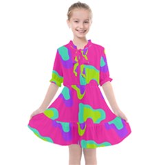 Kids  All Frills Chiffon Dress 