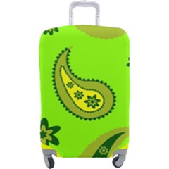 Floral pattern paisley style Paisley print  Doodle background Luggage Cover (Large) from ArtsNow.com