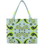 Floral pattern paisley style  Mini Tote Bag