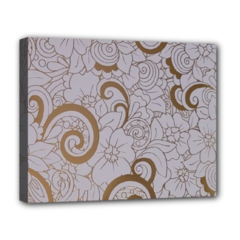 All of Life Come to Me with Ease Joy And Glory 1 Deluxe Canvas 20  x 16  (Stretched) from ArtsNow.com