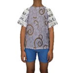 All of Life Come to Me with Ease Joy And Glory 1 Kids  Short Sleeve Swimwear
