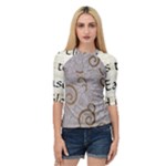 All of Life Come to Me with Ease Joy And Glory 1 Quarter Sleeve Raglan Tee
