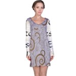 All of Life Come to Me with Ease Joy And Glory 1 Long Sleeve Nightdress