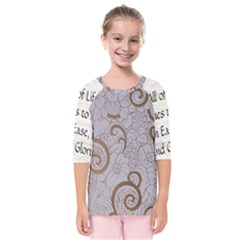 Kids  Quarter Sleeve Raglan T-Shirt 