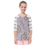 All of Life Come to Me with Ease Joy And Glory 1 Kids  Quarter Sleeve Raglan Tee