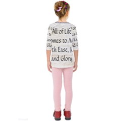 Kids  Quarter Sleeve Raglan T-Shirt 