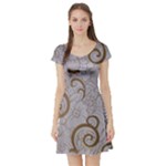 All of Life Come to Me with Ease Joy And Glory 1 Short Sleeve Skater Dress