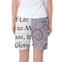 Women s Basketball Shorts Back Women s Basketball Shorts Back