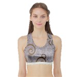 All of Life Come to Me with Ease Joy And Glory 1 Sports Bra with Border