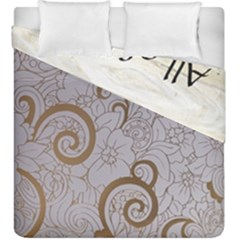 All of Life Come to Me with Ease Joy And Glory 1 Duvet Cover Double Side (King Size) from ArtsNow.com