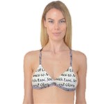 All of Life Come to Me with Ease Joy And Glory 1 Reversible Tri Bikini Top