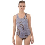 All of Life Come to Me with Ease Joy And Glory 1 Cut-Out Back One Piece Swimsuit