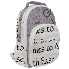 Rounded Multi Pocket Backpack 