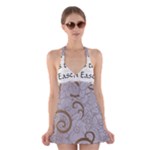 All of Life Come to Me with Ease Joy And Glory 1 Halter Dress Swimsuit 
