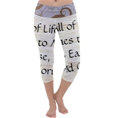 Capri Yoga Leggings Front Capri Yoga Leggings Front